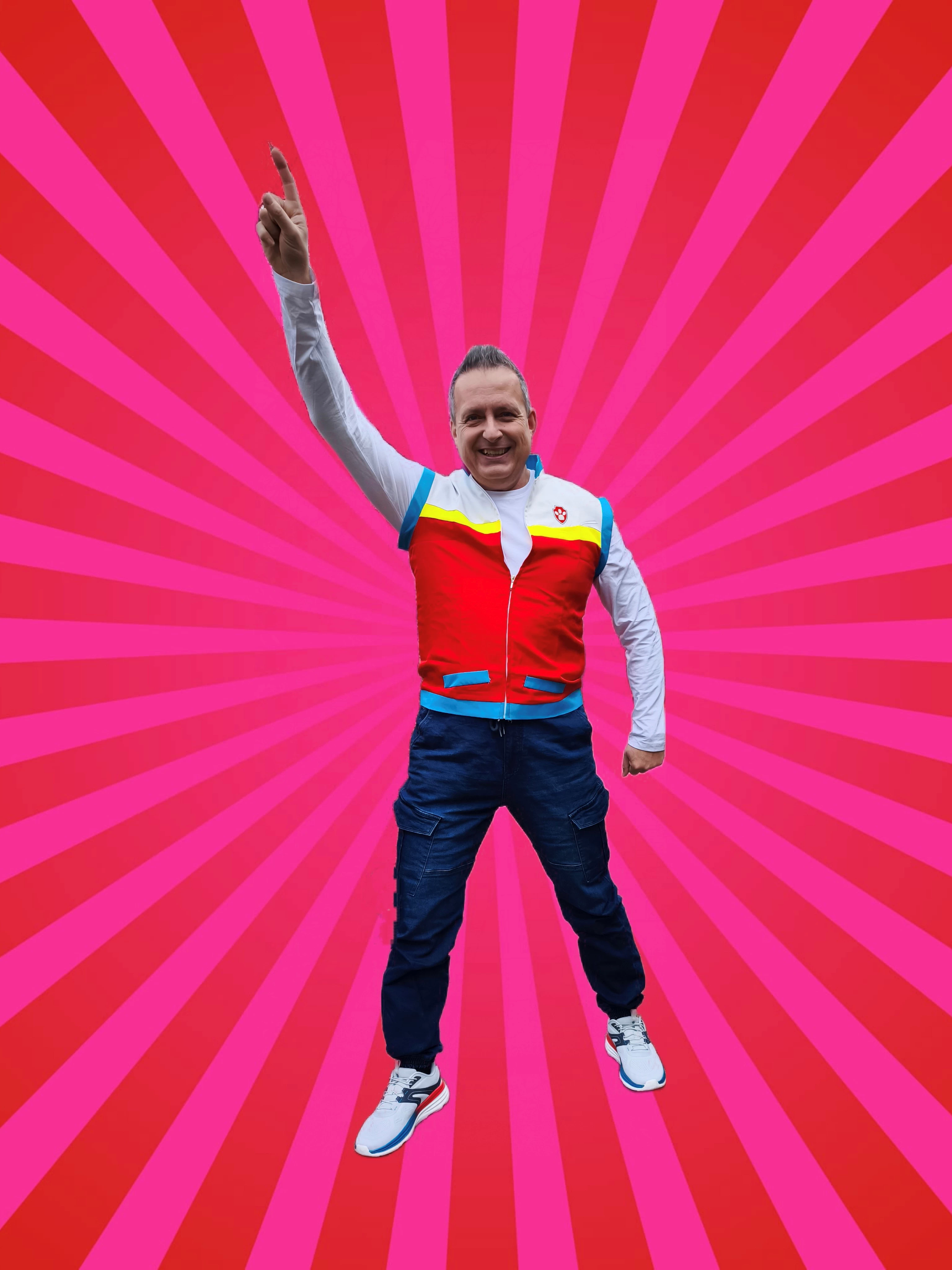 Kinderheld mit Hundestaffel für junge Kinder in München und Umgebung