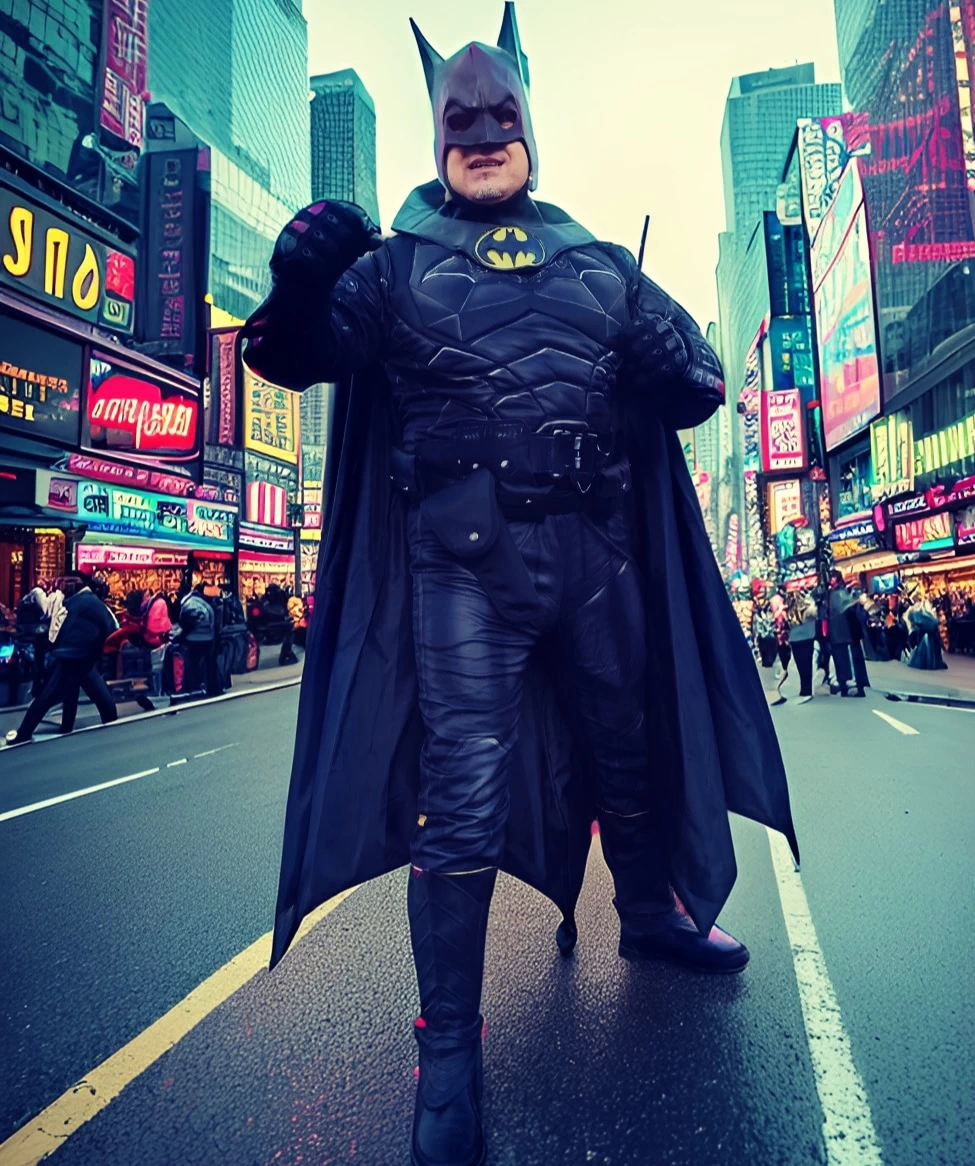 Dunkler Superheld im Fledermaus-Stil bei Kindergeburtstag in München und Umgebung