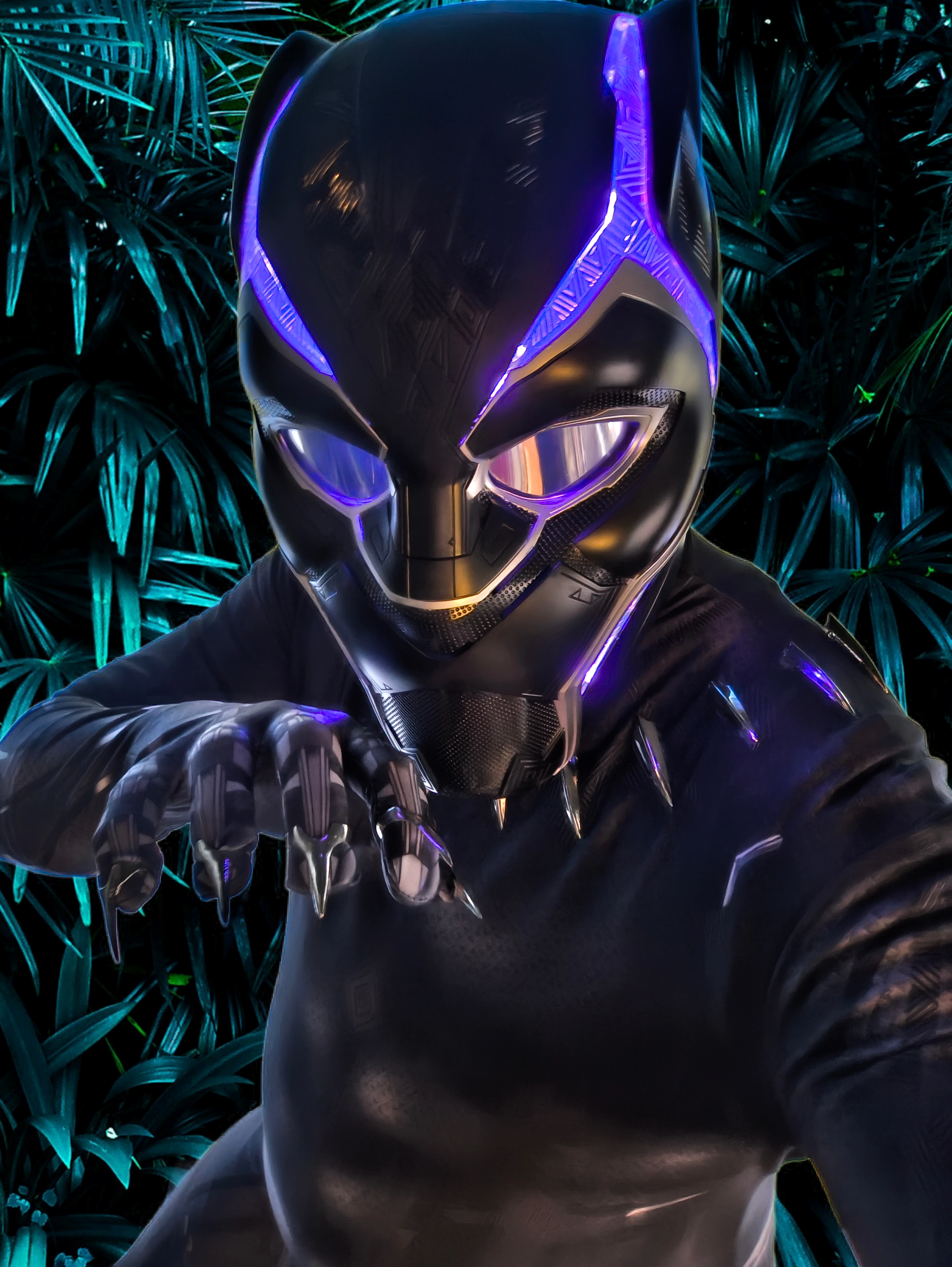 Mystischer Superheld im Panther-Stil für Kindergeburtstag in München und Umgebung