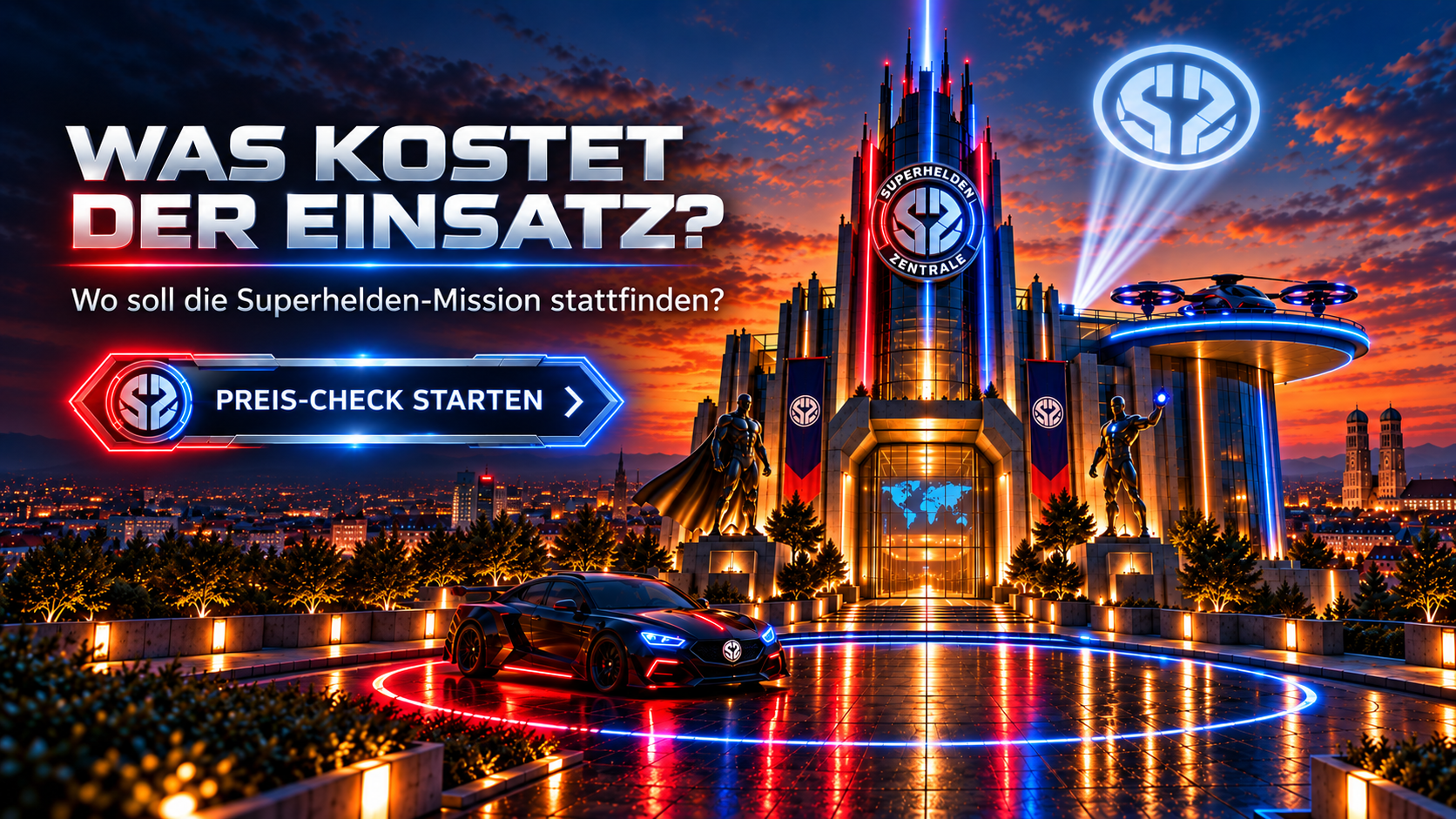 Superhelden Preis-Check München
